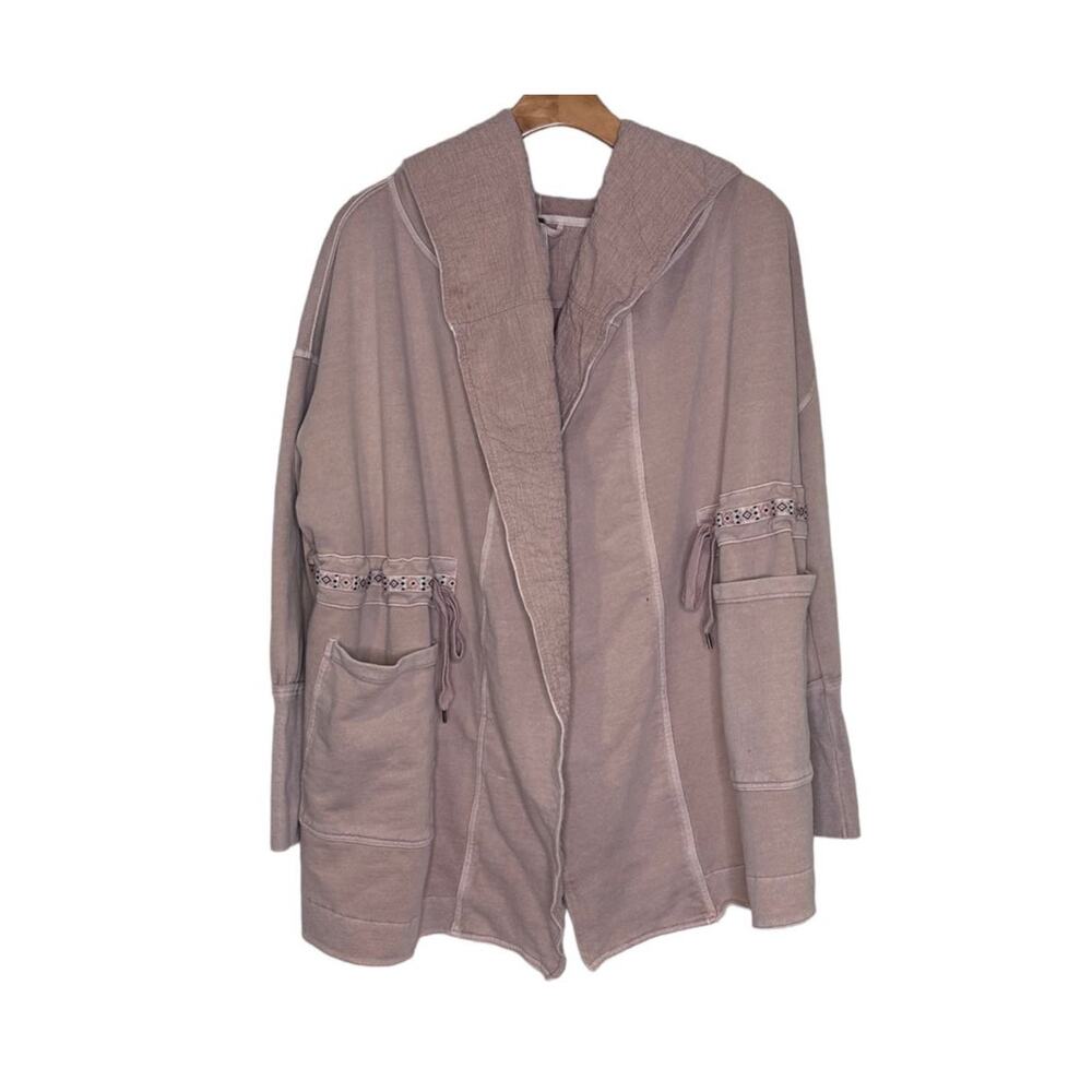Free People Open Hooded Jacket size medium